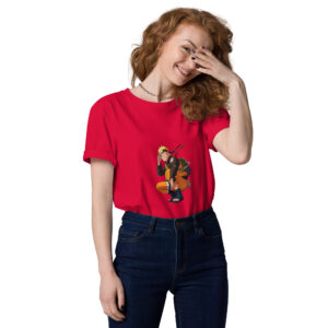 Naruto Horizon T-shirt unisexe en coton biologique