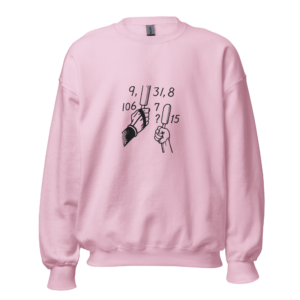 unisex-crew-neck-sweatshirt-light-pink-front-699cff035e916.png Jiraya et son eleve Sweat Unisexe à Col Rond