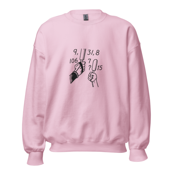 unisex-crew-neck-sweatshirt-light-pink-front-699cff035e916.png Jiraya et son eleve Sweat Unisexe à Col Rond